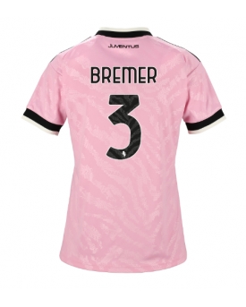 Juventus Gleison Bremer #3 Maglia Gara Trasferta Repliche 2026-27 Donna Maniche Corte
